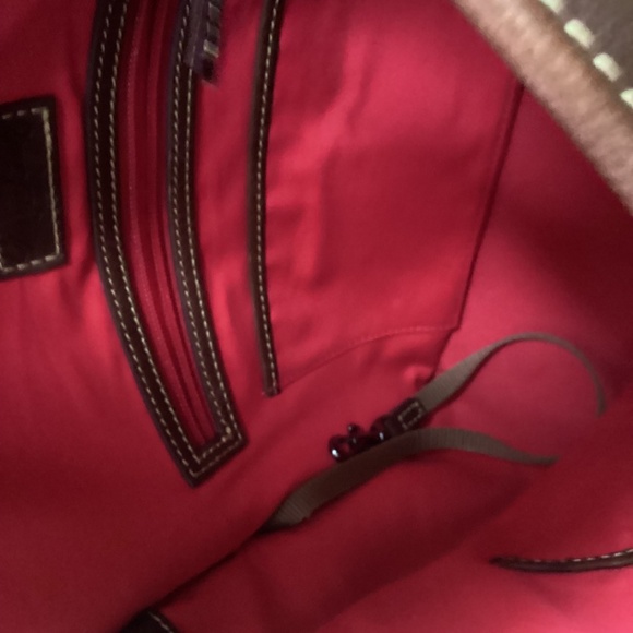 Dooney and Bourke Florentine Messenger Bag, Chestnut - Picture 11 of 12